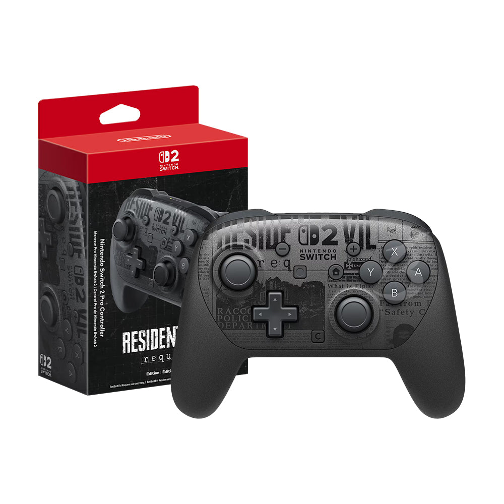 Nintendo Switch 2 Pro Controller Resident Evil Requiem Edition